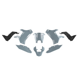 Rtech, Plastkit Revolution, SVART GRÅ, Yamaha 19-24 TÉNÉRÉ 700 Rtech, Plastkit Revolution, SVART GRÅ, Yamaha 19-24 TÉNÉRÉ 700
