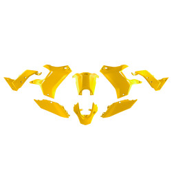 Rtech, Plastkit Revolution, SVART GUL, Yamaha 19-24 TÉNÉRÉ 700 Rtech, Plastkit Revolution, SVART GUL, Yamaha 19-24 TÉNÉRÉ 700