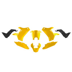 Rtech, Plastkit Revolution, SVART GUL, Yamaha 19-24 TÉNÉRÉ 700 Rtech, Plastkit Revolution, SVART GUL, Yamaha 19-24 TÉNÉRÉ 700