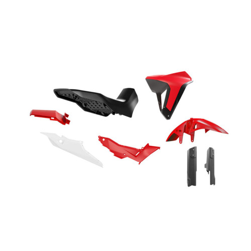 Rtech, Plastkit Revolution, SVART VIT RÖD, Honda 23-25 XL750 TRANSALP Rtech, Plastkit Revolution, SVART VIT RÖD, Honda 23-25 XL750 TRANSALP