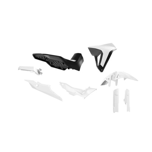 Rtech, Plastkit Revolution, SVART VIT, Honda 23-25 XL750 TRANSALP Rtech, Plastkit Revolution, SVART VIT, Honda 23-25 XL750 TRANSALP