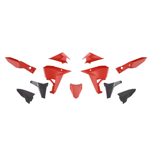 Rtech, Plastkit, Revolution, SVART RÖD, KOVE 24-26 Rally 800/X PRO 800