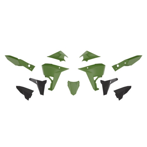 Rtech, Plastkit, Revolution, SVART GRÖN, KOVE 24-26 Rally 800/X PRO 800