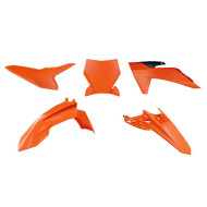 Rtech, Plastkit, ORANGE, KTM 24-26 50 SX
