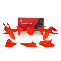 Rtech, Plastkit, NEON ORANGE, KTM 18-24 85 SX, GasGas 21-24 MC 85