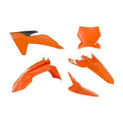 Rtech, Plastkit, ORANGE, KTM 24-25 65 SX