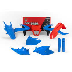 Rtech, Plastkit, ORANGE BLÅ, KTM 17-19 450 EXC-F, 18-19 250 EXC TPI/300 EXC TPI, 17 250 EXC/300 EXC, 17-19 250 EXC-F, 17-19 350 EXC-F, 17-19 125 XC-W/150 XC-W/500 EXC-F Rtech, Plastkit, ORANGE BLÅ, KTM 17-19 450 EXC-F, 18-19 250 EXC TPI/300 EXC TPI, 17 250 EXC/300 EXC, 17-19 250 EXC-F, 17-19 350 EXC-F, 17-19 125 XC-W/150 XC-W/500 EXC-F