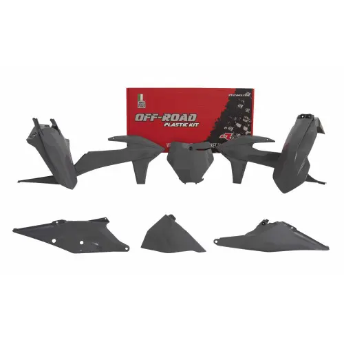 Rtech, Plastkit, GRÅ, KTM 19-22 450 SX-F, 19-22 250 SX/250 SX-F, 19-22 350 SX-F, 19-22 125 SX/150 SX Rtech, Plastkit, GRÅ, KTM 19-22 450 SX-F, 19-22 250 SX/250 SX-F, 19-22 350 SX-F, 19-22 125 SX/150 SX