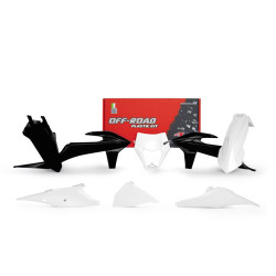 Rtech, Plastkit, SIXDAYS, SVART VIT, KTM 20-23 450 EXC-F, 20-22 250 EXC TPI/150 EXC TPI/300 EXC TPI, 23 250 EXC/150 EXC/300 EXC, 20-23 250 EXC-F, 20-23 350 EXC-F/500 EXC-F Rtech, Plastkit, SIXDAYS, SVART VIT, KTM 20-23 450 EXC-F, 20-22 250 EXC TPI/150 EXC TPI/300 EXC TPI, 23 250 EXC/150 EXC/300 EXC, 20-23 250 EXC-F, 20-23 350 EXC-F/500 EXC-F