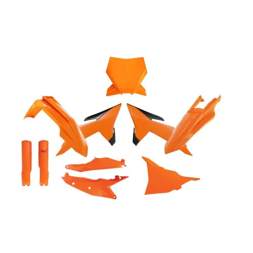 Rtech, Plastkit, ORANGE, KTM 25 450 SX-F, 25 250 SX/250 SX-F, 25 350 SX-F, 25 125 SX/150 SX/300 SX Rtech, Plastkit, ORANGE, KTM 25 450 SX-F, 25 250 SX/250 SX-F, 25 350 SX-F, 25 125 SX/150 SX/300 SX