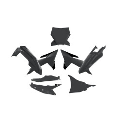 Rtech, Plastkit, SVART, KTM 25 450 SX-F, 25 250 SX/250 SX-F, 25 350 SX-F, 25 125 SX/150 SX/300 SX