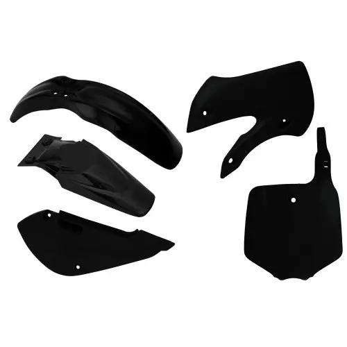 Rtech, Plastkit, SVART, Kawasaki 01-25 KX65 Rtech, Plastkit, SVART, Kawasaki 01-25 KX65