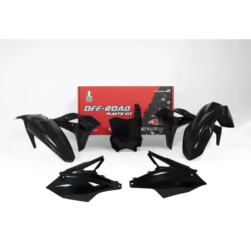 Rtech, Plastkit, SVART, Kawasaki 19-20 KX250, 17-18 KX250F Rtech, Plastkit, SVART, Kawasaki 19-20 KX250, 17-18 KX250F