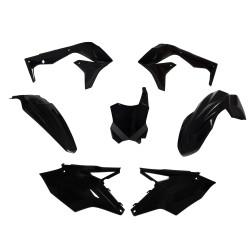 Rtech, Plastkit, SVART, Kawasaki 16-18 KX450F Rtech, Plastkit, SVART, Kawasaki 16-18 KX450F