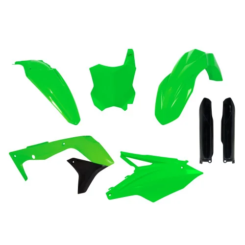 Rtech, Plastkit, NEON GRÖN, Kawasaki 16-18 KX450F
