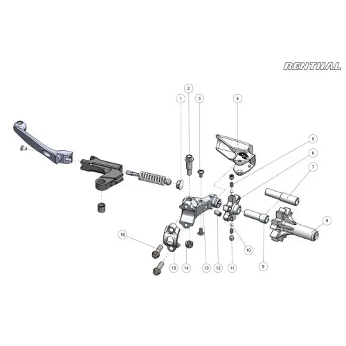 Renthal, Intellilever Clutch Justerhjul till LV-111 Renthal, Intellilever Clutch Justerhjul till LV-111