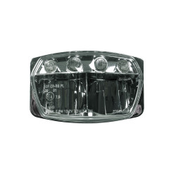 Rtech, Headlight V-Face FULL LED Svart, SVART