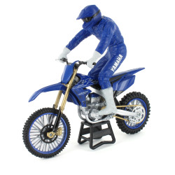 New-Ray, 1:12 Yamaha YZ 450F, Med Förare New-Ray, 1:12 Yamaha YZ 450F, Med Förare