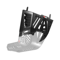 Rtech, Förlängning Hasplåt, SVART, Yamaha 19-24 TÉNÉRÉ 700