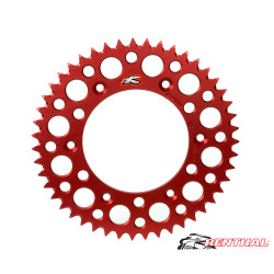 Renthal, Bakdrev, 420, 56, RÖD, Honda 03-07 CR85R, 86-02 CR80R, 07-24 CRF150R Renthal, Bakdrev, 420, 56, RÖD, Honda 03-07 CR85R, 86-02 CR80R, 07-24 CRF150R