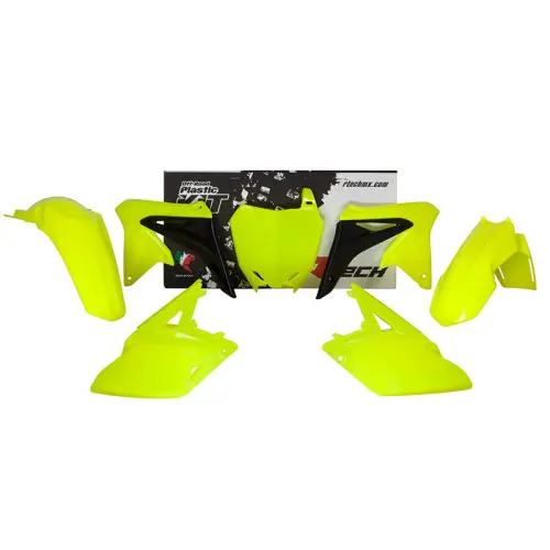 Rtech, Plastkit, NEON GUL, Suzuki 08-17 RM-Z450 Rtech, Plastkit, NEON GUL, Suzuki 08-17 RM-Z450