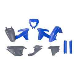 Rtech, Plastkit, O.E.M BLÅ GRÅ, SHERCO 25-26 450 SEF FACTORY, 25-26 250 SE FACTORY/250 SEF FACTORY, 25-26 125 SE FACTORY/300 SE FACTORY/300 SEF FACTORY/500 SEF FACTORY, 26 300 SE RACING