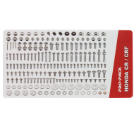 Holeshot, Komplett Skruvkit, Honda 02-20 CRF450R, 05-18 CRF450X, 99-07 CR250R, 04-21 CRF250R, 04-19 CRF250X, 99-07 CR125R, 03-07 CR85R, 07-26 CRF150R