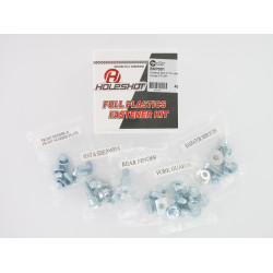 Holeshot, Skruvkit till plast, Honda 02-20 CRF450R, 18-19 CRF450RX, 05-18 CRF450X, 17 CRF-RX 450, 99-07 CR250R, 04-21 CRF250R, 04-19 CRF250X, 99-07 CR125R, 03-07 CR85R, 99-01 CR500R, 07-24 CRF150R, 17-25 CRF50