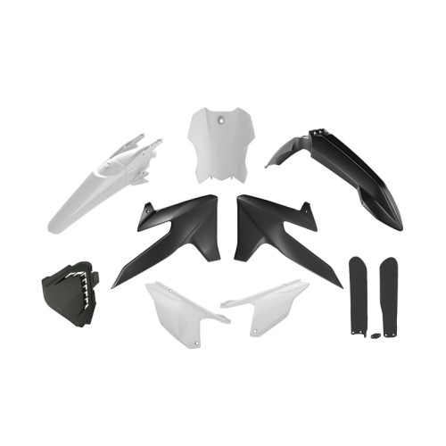 Rtech, Plastkit, O.E.M SVART VIT, TRIUMPH 25 TF 450-X, 24-25 TF 250-X Rtech, Plastkit, O.E.M SVART VIT, TRIUMPH 25 TF 450-X, 24-25 TF 250-X