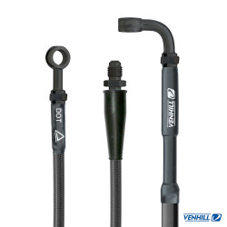 Venhill, Bromsslang, FRAM, CARBON SVART, Suzuki 05-25 RM85