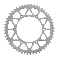 Holeshot, Bakdrev Alu, 420, 48, SILVER, KTM 25-26 65 SX, Husqvarna 25 TC 65, 26 TC 65, GasGas 25 MC 65
