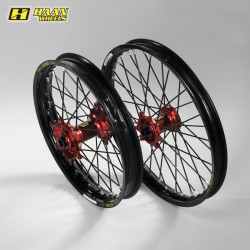 Haan Wheels, Ekersats (OEM), 21", FRAM, SVART, Honda 02-25 CRF450R, 05-18 CRF450X, 95-07 CR250R, 04-25 CRF250R, 04-19 CRF250X, 95-07 CR125R, 95-01 CR500R