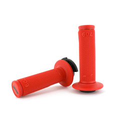 Progrip, 709 Single Density Half Waffle LOCK ON GRIPS, RÖD Progrip, 709 Single Density Half Waffle LOCK ON GRIPS, RÖD