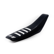 Onegripper Sadelöverdrag - Ribbat Svart/Vit Onegripper Sadelöverdrag - Ribbat Svart/Vit