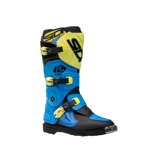 SIDI FLAME Ljusblå/Lime/Svart 38