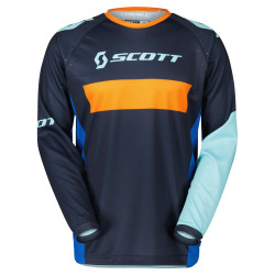 Scott Tröja 350 Race Evo blue/orange L