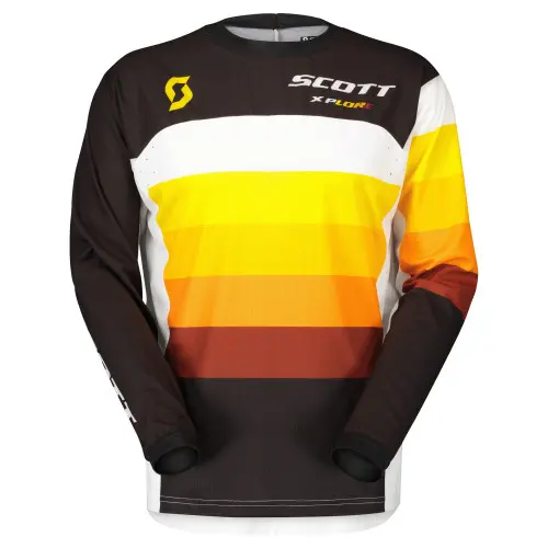 Scott Tröja X-Plore Swap black/orange M