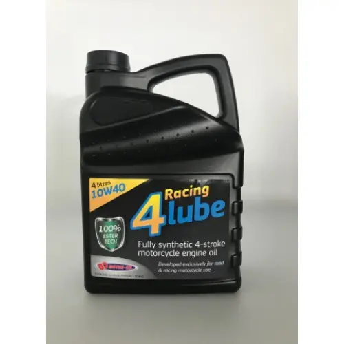 BO Racing 4 Lube 10W40 Helsynt. Ester 4 Liter Motorolja BO Racing 4 Lube 10W40 Helsynt. Ester 4 Liter Motorolja