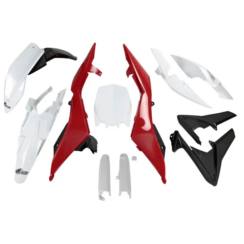 UFO Plastkit med Gaffelbensskydd Husqvarna 999 UFO Plastkit med Gaffelbensskydd Husqvarna 999