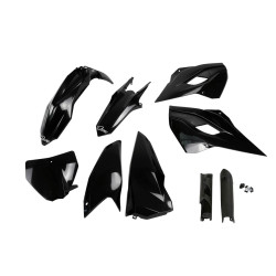 UFO Plastkit med Gaffelbensskydd Husqvarna black