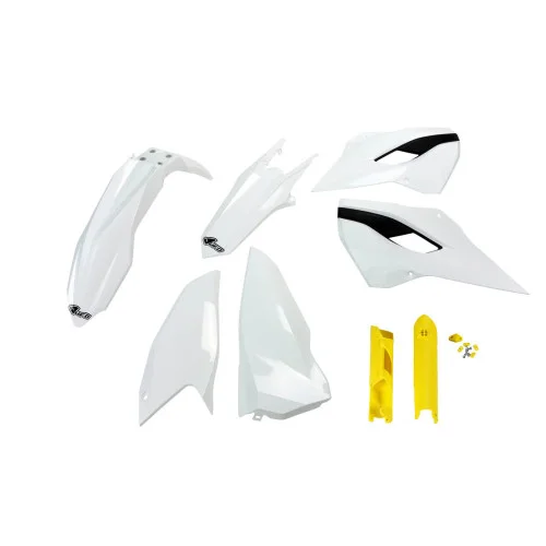 UFO Plastkit med Gaffelbensskydd Husqvarna 999 UFO Plastkit med Gaffelbensskydd Husqvarna 999