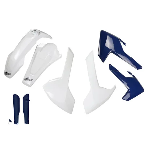 UFO Plastkit med Gaffelbensskydd Husqvarna 999 17-18 UFO Plastkit med Gaffelbensskydd Husqvarna 999 17-18