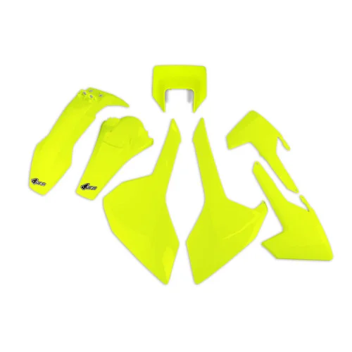 UFO Plastkit Husqvarna neon yellow UFO Plastkit Husqvarna neon yellow