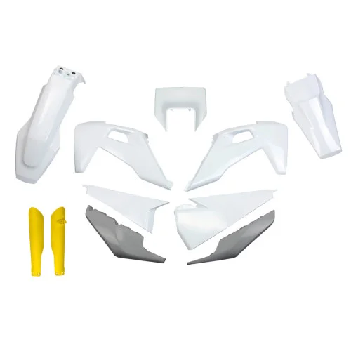 UFO Plastkit med Gaffelbensskydd Husqvarna 999 UFO Plastkit med Gaffelbensskydd Husqvarna 999