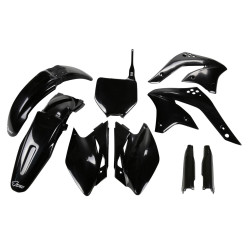UFO Plastkit med Gaffelbensskydd Kawasaki black