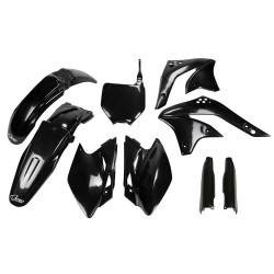 UFO Plastkit med Gaffelbensskydd Kawasaki black
