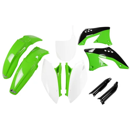 UFO Plastkit med Gaffelbensskydd Kawasaki 999 10-11 UFO Plastkit med Gaffelbensskydd Kawasaki 999 10-11