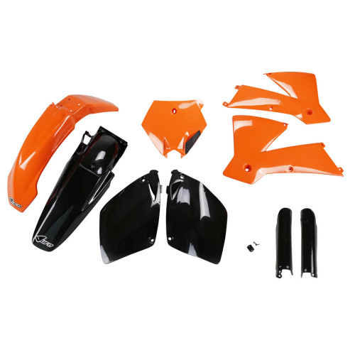 UFO Plastkit med Gaffelbensskydd Ktm 999 UFO Plastkit med Gaffelbensskydd Ktm 999