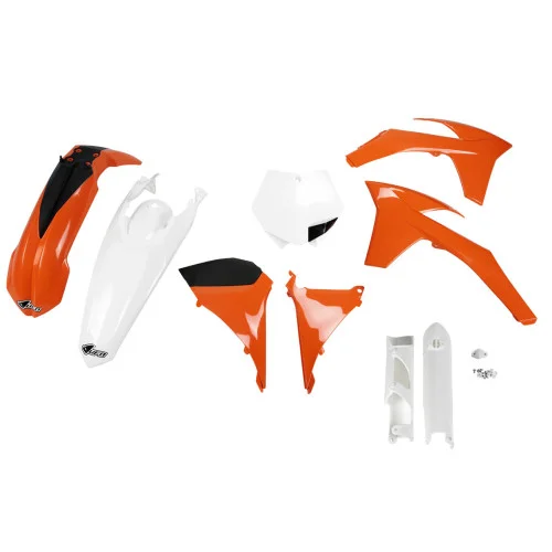 UFO Plastkit med Gaffelbensskydd Ktm 999 UFO Plastkit med Gaffelbensskydd Ktm 999