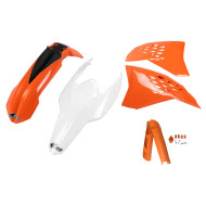 UFO Plastkit med Gaffelbensskydd Ktm 999 11 UFO Plastkit med Gaffelbensskydd Ktm 999 11